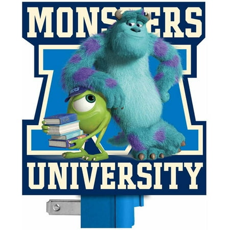 Disney’s Pixar Monsters Inc Plug-in Night Light, Blue