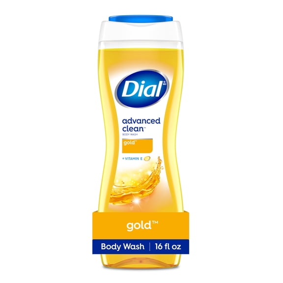Dial Body Wash, Advanced Clean Gold, 16 fl oz