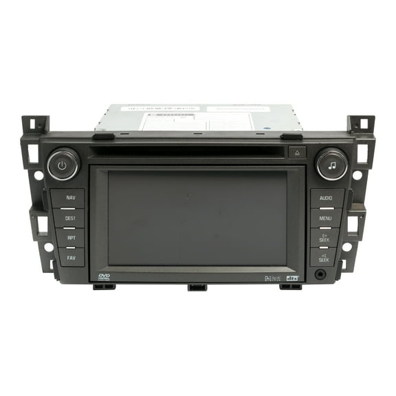 Restored 2007-08 Cadillac SRX AM FM Radio 6 Disc CD DVD Player Nav Ready 25837571 (Refurbished)