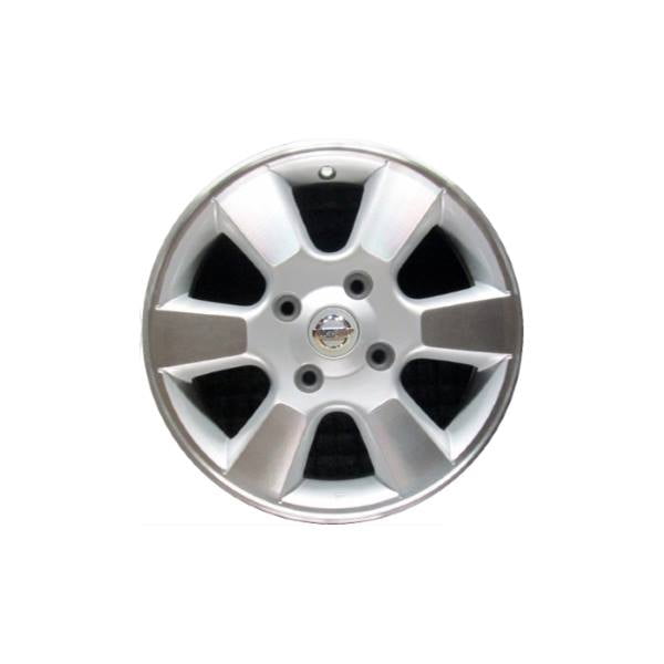 NISSAN VERSA 2007 2012 MACHINED SILVER Factory OEM Wheel Rim (Not