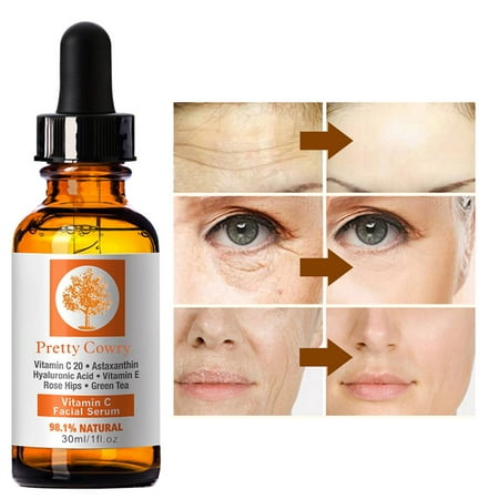 Vitamin C Serum For Face Topical Facial Serum With Hyaluronic Acid