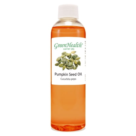 Pumpkin Seed Carrier Oil - 4 fl oz - Clear Plastic Bottle w/ Cap