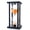 Orange, variant on 60 Minutes Hourglass, Wood Sand Timer, White | 4 x 4 x 8 inch Sand Clock