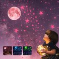 thumbnail image 2 of Pegatinas de pared con estrellas que brillan en la oscuridad, calcomanías con puntos luminosos, decoración mural, pegatinas de techo, perfectas para ropa de cama para niños, habitación o fiesta, regal Muyoka Hogar, 2 of 6