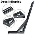 thumbnail image 4 of Heavy Duty Metal DIY Collapsible Shelf Hinge Accessories for Work Bench, 4 of 9