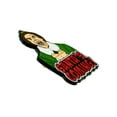 thumbnail image 2 of PinMart's Santa Is Coming Holiday Christmas Funny Enamel Lapel Pin, 2 of 3
