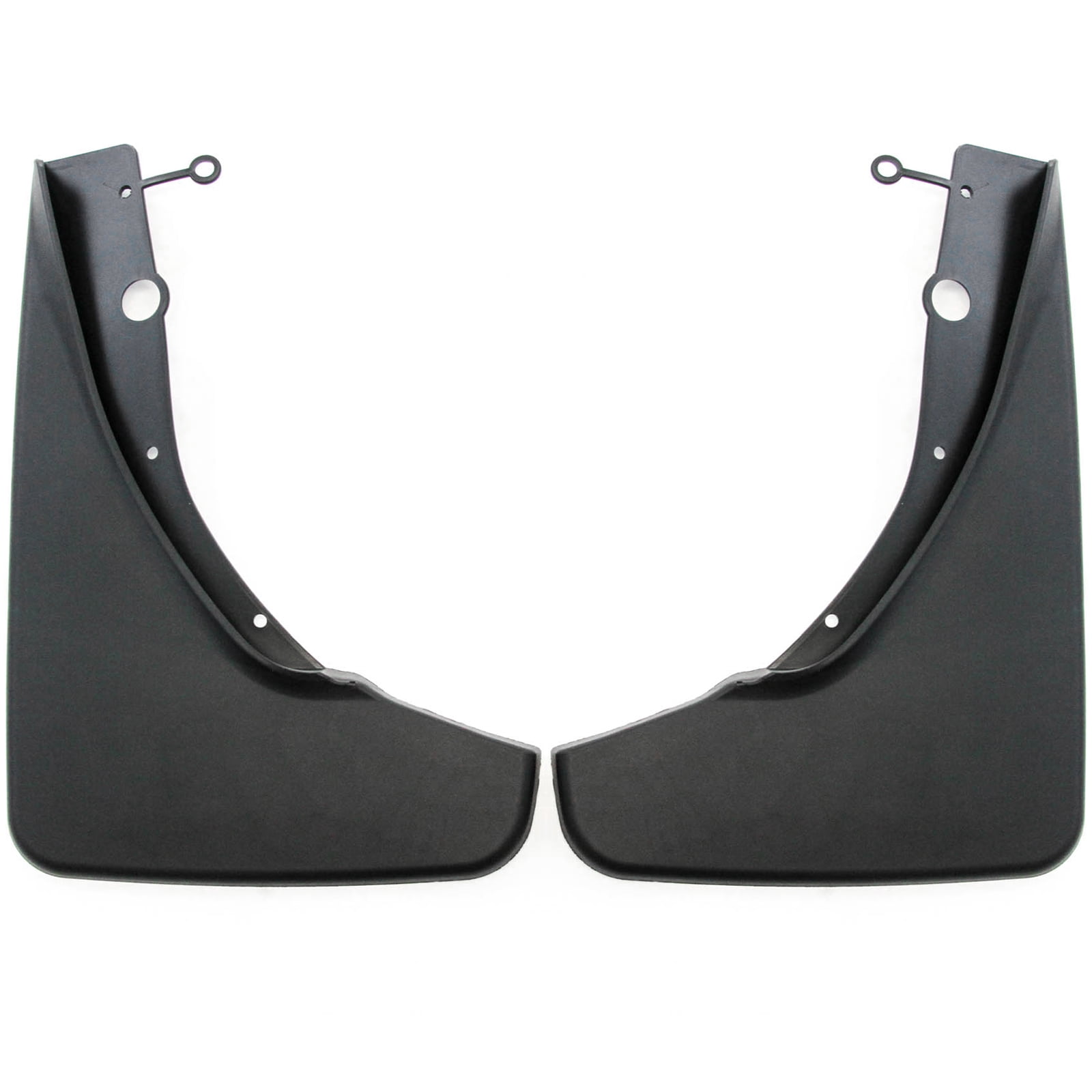 WeatherTech Custom No-Drill Splash Guard Mud Flaps For Chevy Equinox – Front & Rear Set, Black