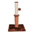 thumbnail image 1 of Bola colgante de poste rascador para gatos - Hecha a mano con materiales café Yuyangstore Postes rascadores para gatos, 1 of 7