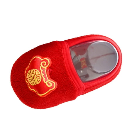 

eczipvz Sneakers for Toddler Boys Baby Toddler Floor Sock Shoes Boys Girls Prewalker Non-Slip Shoe Watermelon Red 18-24 Months