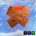 thumbnail image 1 of Grid Printed Heating Scarf Winter Warm Scarf Heating Scarf Three Gear Regulation USB Heater Heating Neck Brace Heating Pads, 1 of 5
