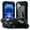 A Black, variant on TECH CIRCLE Cute Shockproof Case for iPhone 15 (6.7") with Rotating Kickstand / Ring Holder, Hands-Free Viewing, Secure Grip, Reinforced Corners Raised Edges for Drop/Scratch Protection, Purple