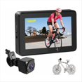 thumbnail image 1 of Handlebar Bike Mirror,4.3In 1080P Monitor Bicycle Rear View Camera,Night Vision Bike Camera for Mountain,EBike,Road Bike,1 * Monitor 1 * Camera 1 * USB Cable 1 * Mount set,Black, 1 of 8