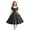 P281 Black, variant on Tfken Comfy Dresses For Girls Soft Travel Holiday Girls A Line Dresses Polka Dot Print Casual Fashion Party Children Cute Clothes Size 5-6 Years