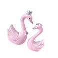 thumbnail image 1 of kurtrusly Resin Swan Statue Figurines Sculpture Cake Dashboard Decor Mini Pink, 1 of 8