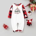 thumbnail image 1 of Conjuntos familiares a juego de Naughtyhood, mono informal estampado navideño, ropa para el hogar, pijamas navideños unisex para niños, pijamas familiares, pijamas navideños., 1 of 5