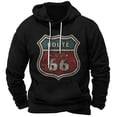 thumbnail image 3 of Sudadera con capucha vintage Route 66 con estampado 3D, sudaderas con capucha de moda para hombres y mujeres, sudaderas, abrigos para niños, sudaderas para mujeres, ropa para hombres, chándales, 3 of 5