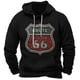 thumbnail image 3 of Sudadera con capucha vintage Route 66 con estampado 3D, sudaderas de moda, sudaderas para niños y mujeres, chándales para hombres, ropa para hombres, 3 of 5