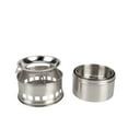 thumbnail image 3 of cpengpj Outdoor Stainless Steel Wood Burning Camping Stove, Portable Folding Stove for Backpacking, Picnic and Hiking, Lightweight Detachable Design with Efficient Burn, Low Smoke, Multi-Fuel Use, 3 of 9