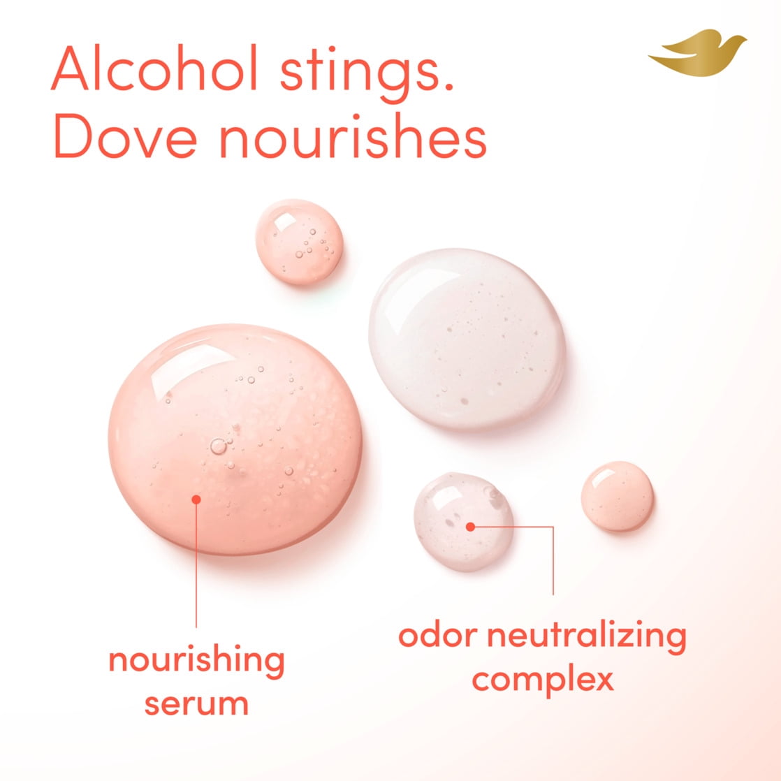 Dove Whole Body Deo Alcohol Free Deodorant Spray for Women Peach Glow, 4 oz
