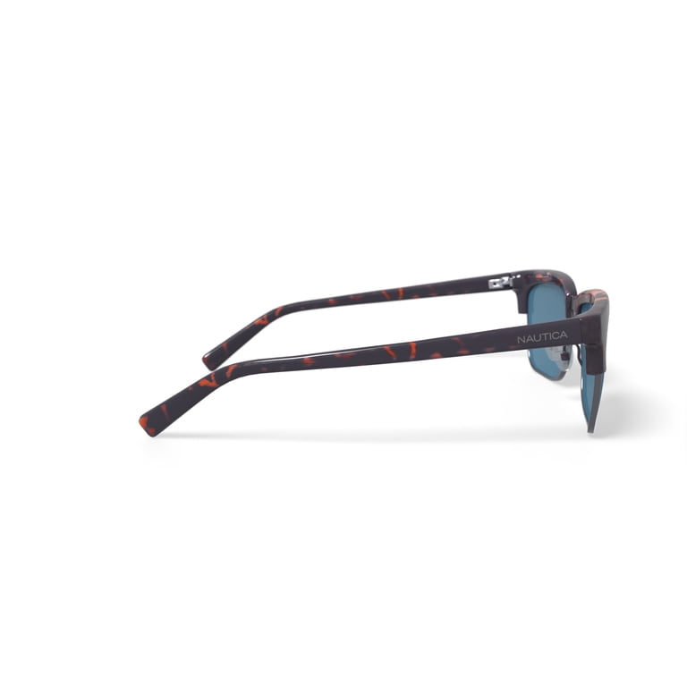 Nautica Men's Rx'able Sport Sunglasses, N9201S, Dark Tortoise, 55