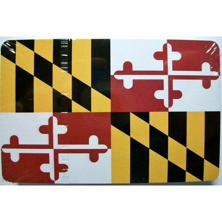 Maryland Flag Design Souvenir Playing Cards