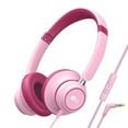 thumbnail image 1 of MEE audio KidJamz KJ45 Audífonos para Niños con Enchufe de 3.5mm, Escucha Segura para Niños / Niñas / Estudiantes / Escuela / Biblioteca / Aula con Micrófono en Línea y Limitación de Volumen (Rosa), 1 of 9