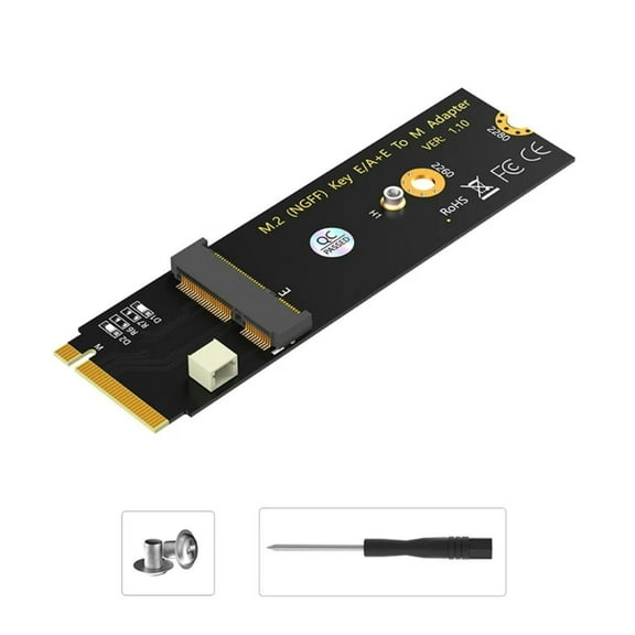 FOR M.2 Wifi Adapter M.2 M Key to A E Key Slot Wifi NGFF NVMe PCI SSD Port
