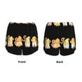 thumbnail image 3 of KLL Hello Spring Sunflower Gnomes Pattern Shorts Women,Athletic Shorts High Waisted Running Shorts Pocket Sporty Short Gym Elastic Workout Shorts-XX-Large, 3 of 7