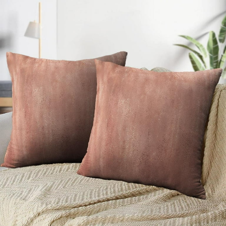 Bronze copper cushion covers sales