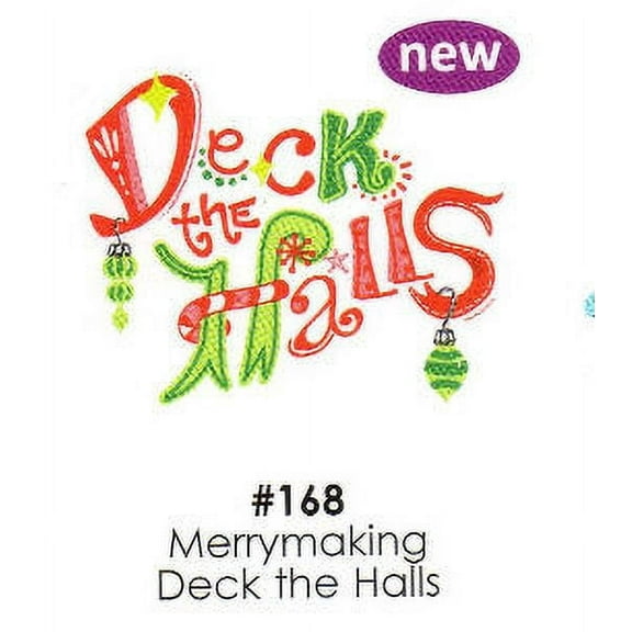 Merrymaking Deck the Halls Cake Decoration Edible Frosting Photo Sheet