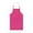 Hot Pink, variant on Heavy-Duty Waterproof PVC Chef Apron for Cooking, Baking, Grilling & Work, Adjustable Kitchen Apron with Double Pockets, Durable Nylon Workwear for Men & Women Black