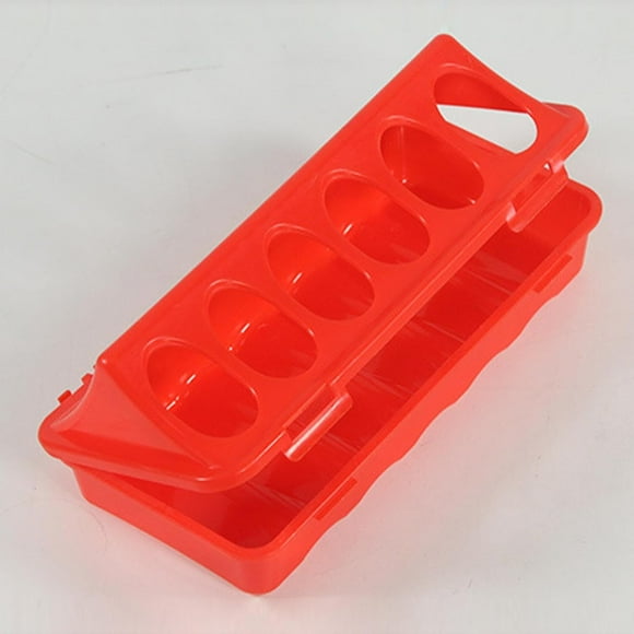 Bird Poultry Feeder, Poultry Feeder, 12-Hole Waterer, Small Poultry Dispenser, Chicken Dispenser, Feeding and Drinking for Pigeons, Chickens