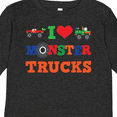 thumbnail image 4 of Inktastic I Love Trucks Boys or Girls Long Sleeve Toddler T-Shirt, 4 of 5