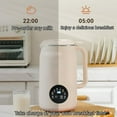 thumbnail image 3 of The 8-In-1 Multifunction Nut Milk Maker, Multifunctional Soymilk Maker, One-Button Self-Cleaning, Suitable For Nut Milk, Oat Milk, Soy Milk (White), 3 of 7