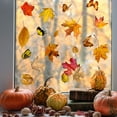 thumbnail image 6 of Autumn Maple Leaf Butterfly Glass Sticker Decoration Pvc Material 40Cm*30Cm, 6 of 8