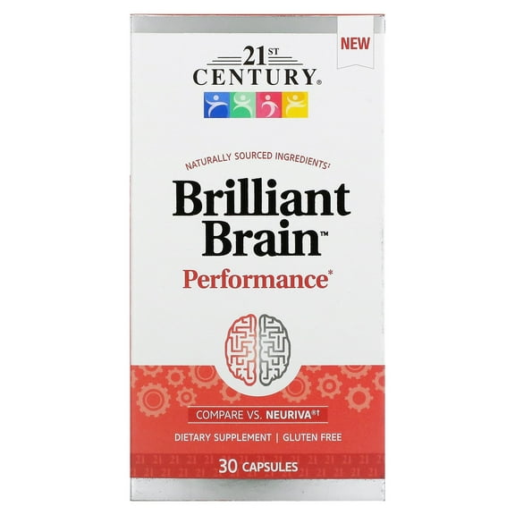 21st Century Brilliant Brain Performance, 30 Capsules