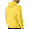 thumbnail image 6 of UDAUDU Men's Hoodies Fleece Baggy Athletic Comfy Warm Fall Winter Crewneck Hooded Pullover Golf Gym Hiking Mens Hoodies Pullover Yellow S, 6 of 9