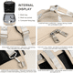 thumbnail image 5 of Mochila recargable - Mochila para portátil de 17,3" de gran capacidad a prueba de golpes, 5 of 6