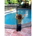 Water Warden 4' x 12' Inground Pool Safety Fence, Removable Child