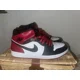 thumbnail image 1 of N I-K-E A i r-Jor-dan 1 Mid - 2007 BMP Old Love Blk Toe - 136085-102 - Sz 11.5 -No Box, 1 of 6