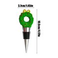 thumbnail image 4 of Viflosae Christmas Decoration Christmas Tree Resin Wine Bottle Stopper Christmas Party Dinner Decoration Christmas Gift Christmas Wine and Beverage Bottle Stopper Sealer, 4 of 7