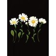 thumbnail image 2 of Camiseta de mujer Ropa de verano básicaWomen's Casual Floral Print T-Shirt - Crew Neck, Short Sleeve, Stretchy Polyester Blend, Machine Washable - Perfect for Summer & Casual AttireFather's Day, Mot, 2 of 6