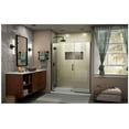thumbnail image 2 of DreamLine Unidoor-X 47 1/2-48 in. W x 72 in. H Frameless Hinged Shower Door in Oil Rubbed Bronze, 2 of 7