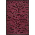 thumbnail image 2 of SAFAVIEH JDK351B Jamie Drake Raspberry / Coffee, 2 of 2