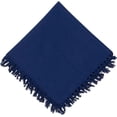 thumbnail image 2 of Fiesta Fringed Napkin One Size Navy blue, 2 of 4