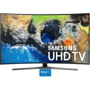 Angle View: Samsung 49" Class Curved 4K (2160P) Smart LED TV (UN49MU7500FXZA) with $50 Gift Card