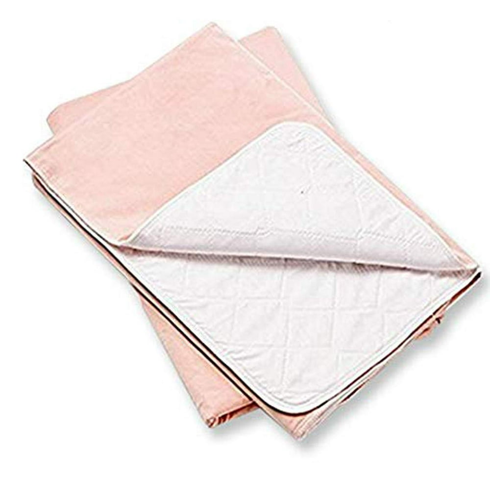 Platinum Care Pads Washable Bed Pad Single Pack 34 x 36 Color Pink