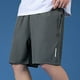 thumbnail image 5 of Pantalones Cortos Deportivos Ligeros de Poliéster Transpirable, Pantalones Cortos de Trabajo Casual para Correr, Gimnasio, Playa Y Verano, 5 of 5