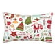 thumbnail image 1 of Balery Snowflakes Santa Claus Funda de Cojín Estampada, Regalos para Mujeres, Regalos de Amor para Ella, Regalos para Novia o Esposa, Funda de Almohada-20"x30", 1 of 6