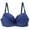 Dark Blue, variant on Women's Plus Size Lace Bra - Full Coverage, Underwire Support, Push - up Design, Breathable & Easy - Fit 95B